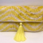 Ikat Clutch Bag Positano