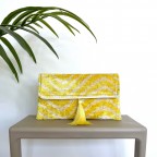 Ikat Clutch Bag Positano