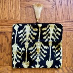 Ikat Clutch Bag Cap d'Antibes