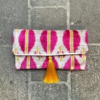 Ikat Clutch Bag Ibiza