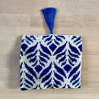 Ikat Clutch Bag Carrara